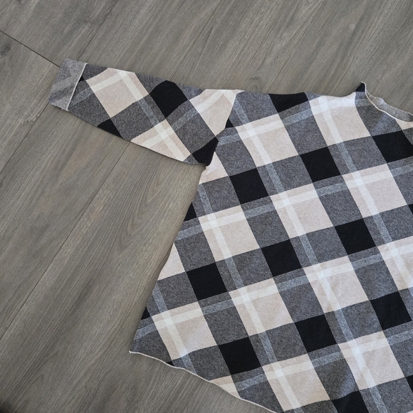 Racheal Zoe Plaid Pullover Sweater Womens  Size XL - Picture 4 of 16